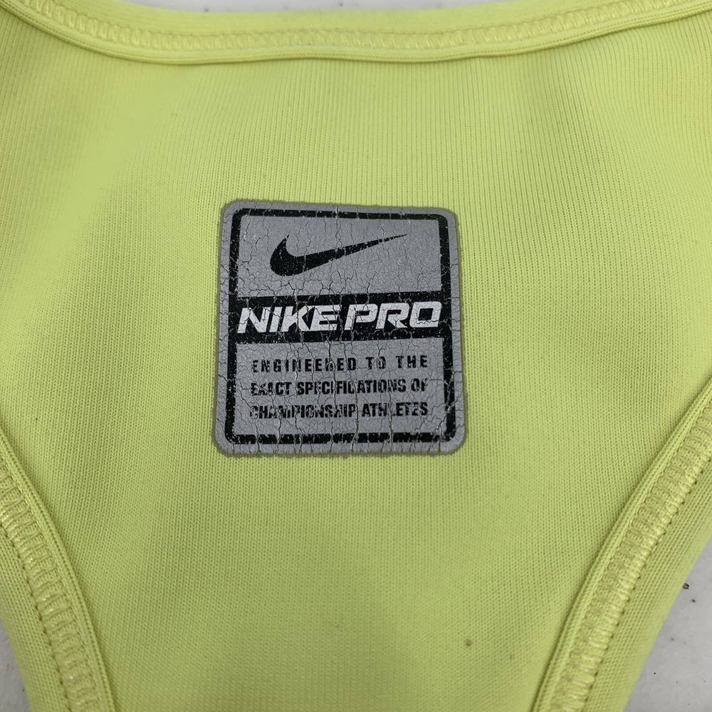 Nike Pro FIT DRY Sports Bra Size XS Racerback Logo - Picture 5 of 5